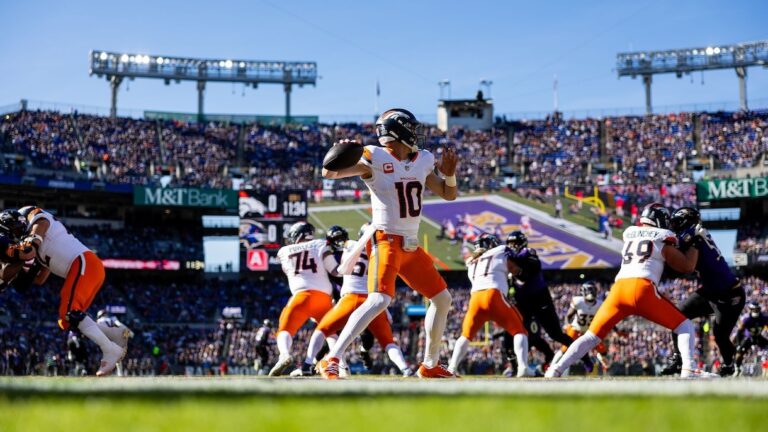 Los Broncos frascasaron miserablemente en Baltimore