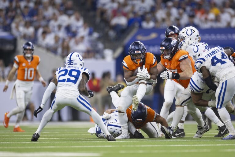 Los Broncos caen en una derrota desgarradora ante los Colts