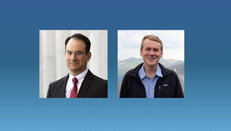El senador Michael Bennet y el fiscal general Phil Weiser luchan por el cargo más alto